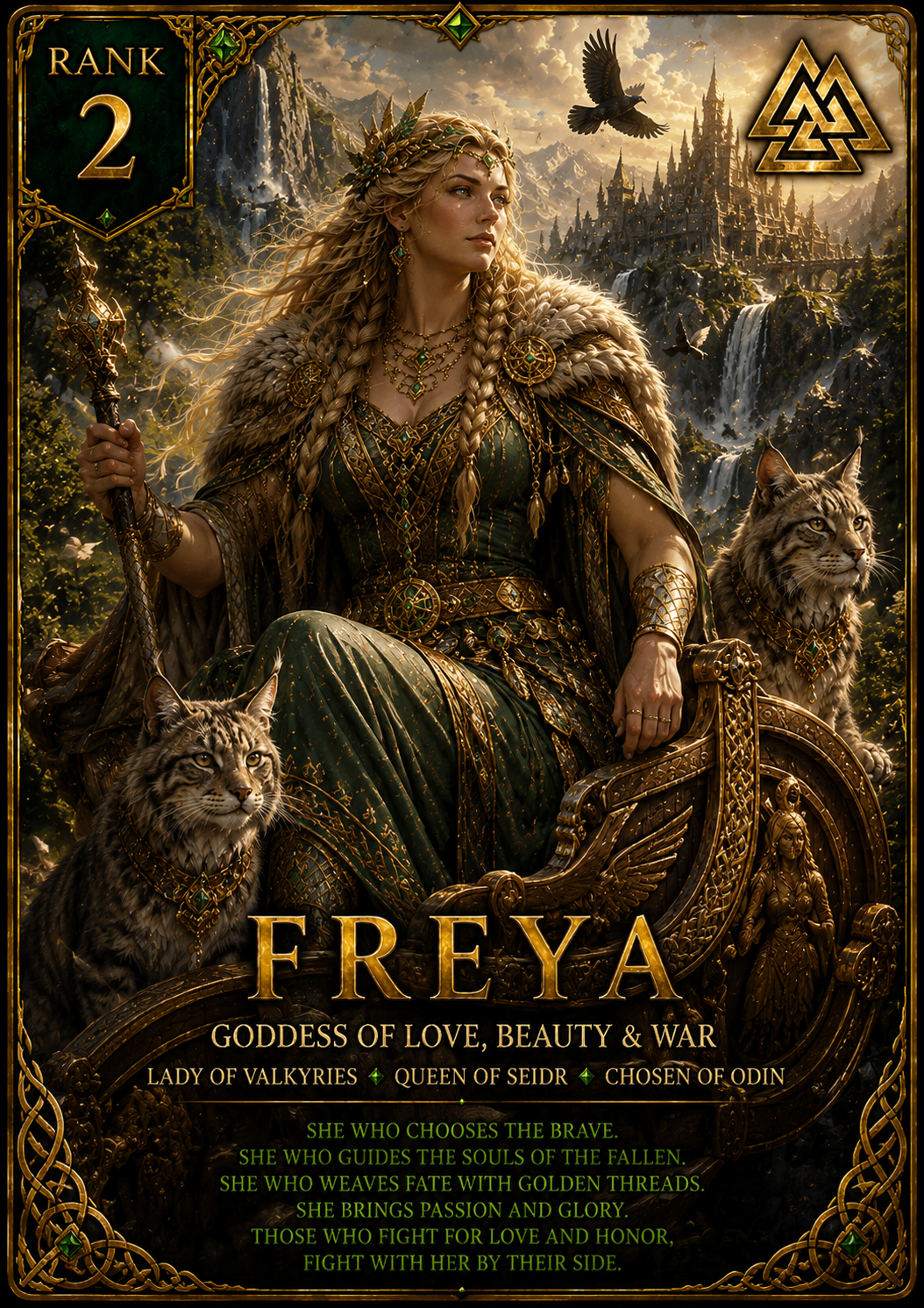 Freya Rank II card